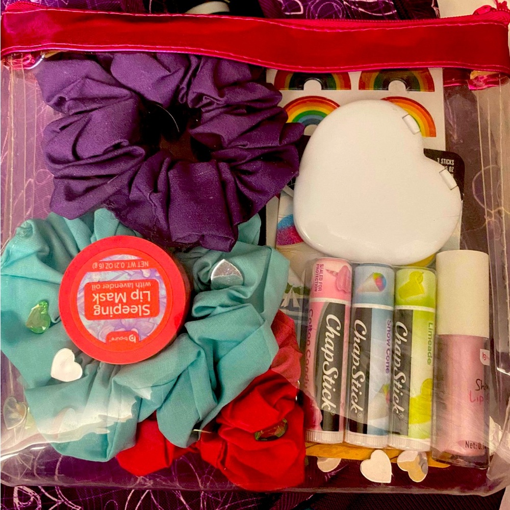 Chapstick/scrunchie bundle